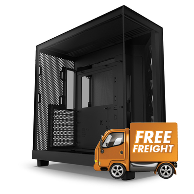 NZXT ATX H6 Flow RGB Edition Case Black CC-H61FB-R1