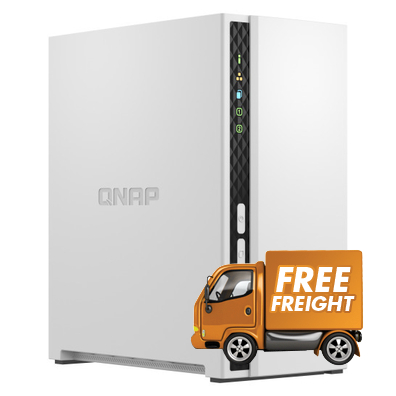 2 Bay QNAP TS-233 Gigabit NAS Unit