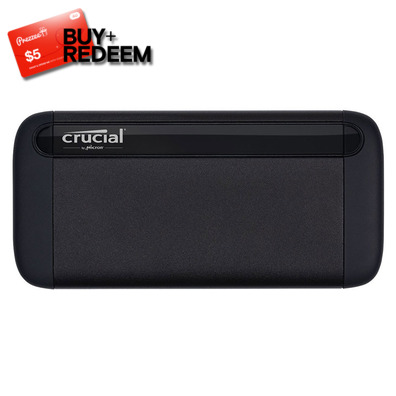 Crucial X8 4TB Portable SSD CT4000X8SSD9, *$5 Voucher by Redemption