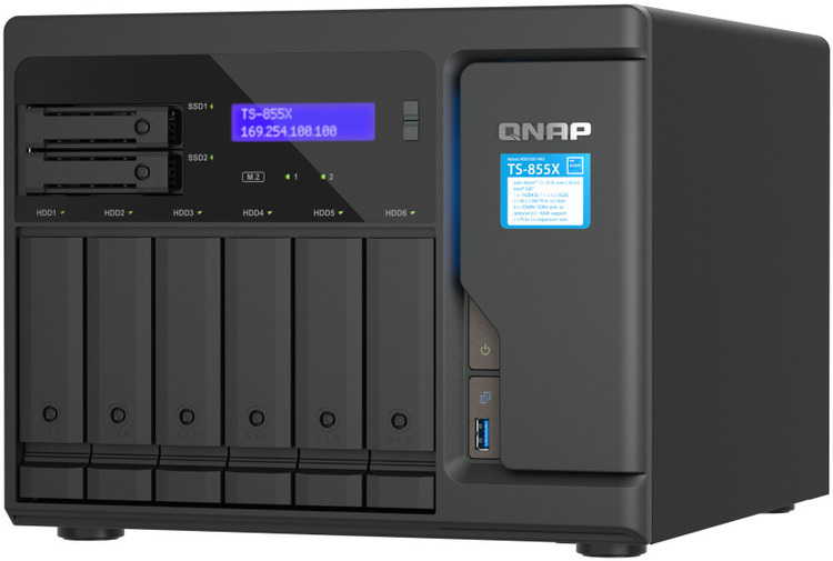 Nas Drive QNAP TS-832PX-4G 8 Bay High-Capacity Network