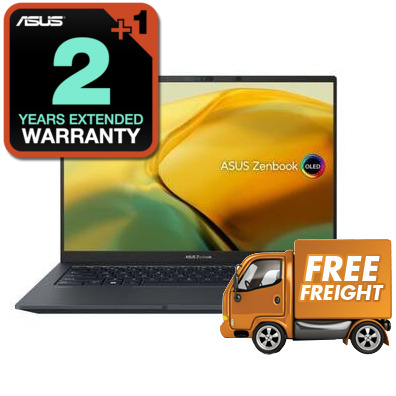 ASUS Zenbook UX3404VA-M9317X 14.5 OLED Core i7 Laptop Win 11 Pro, *BONUS Upgrade to 3-Years Warranty