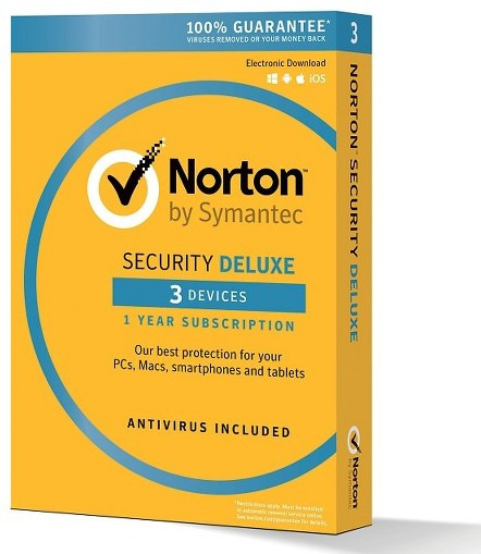 Symantec Norton 360 Deluxe Vpn, Darkweb 3 Devices Retail box