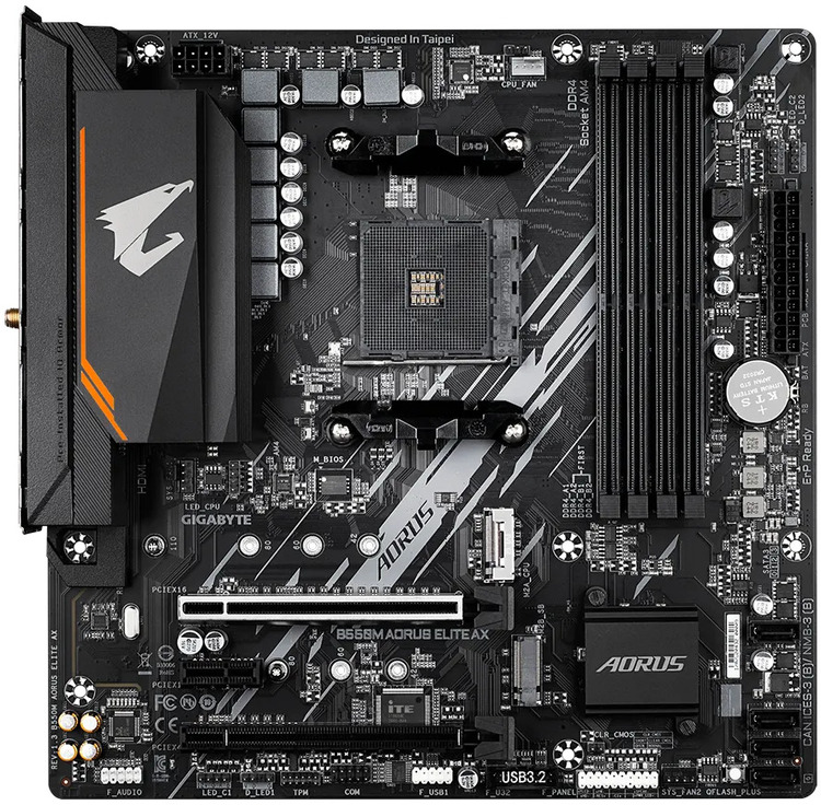 Gigabyte AM4 MicroATX B550M AORUS ELITE AX DDR4 Motherboard CA