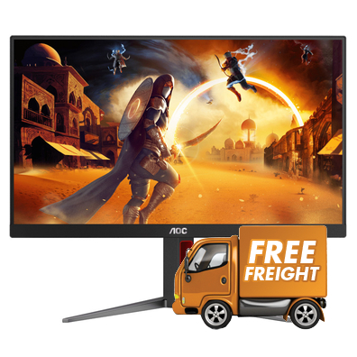 27 AOC 27G4 FHD 180Hz IPS Gaming Monitor, *BONUS $35 Steam Card via redemption