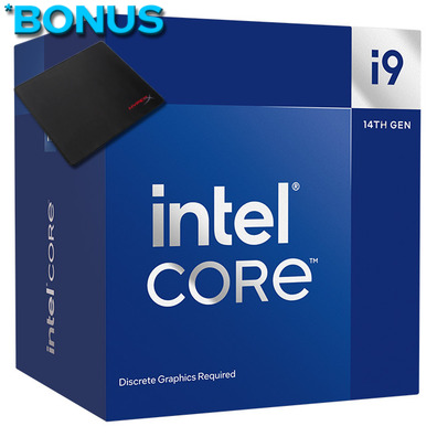 Intel S1700 Core i9 14900F 24 Core CPU BX8071514900F, *Bonus Mouse Pad