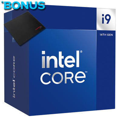 Intel S1700 Core i9 14900 24 Core CPU BX8071514900, *Bonus Mouse Pad