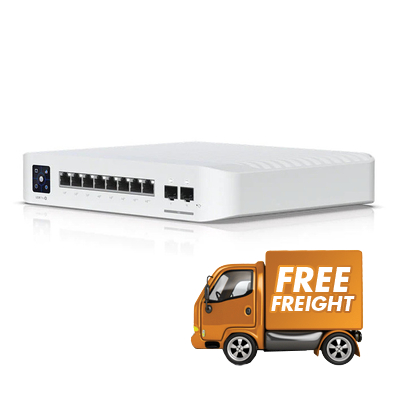 8 Port Ubiquiti USW-Pro-8-PoE Unifi Managed Gigabit PoE+ Switch