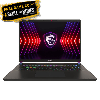 MSI VECTOR 17 HX A14VGG-220AU 17 RTX4070 Core i9 Laptop Win 11 Home, *FREE Skull and Bones™ game code via redemption