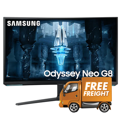 32 Samsung LS32BG852NEXXY Odyssey Neo G8 4K 240Hz Curved Gaming Monitor - OPEN STOCK - CLEARANCE