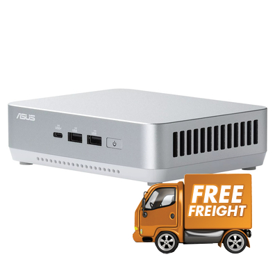 ASUS NUC 14 Pro+ Slim Core Ultra 7 Barebones Mini PC White, *Eligible For Bonus *Redeem Bonus Game