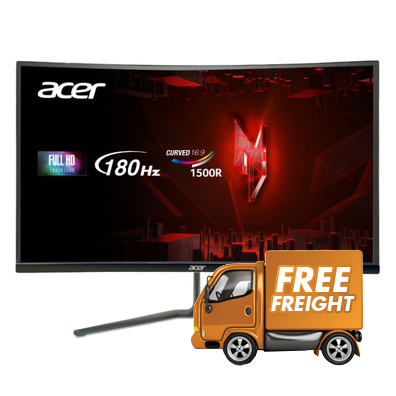 27 Acer Nitro ED270U S3 QHD 180Hz VA Curved Gaming Monitor with Speakers
