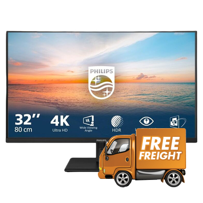 31.5 Philips 32E1N1800LA UHD 60Hz VA Monitor