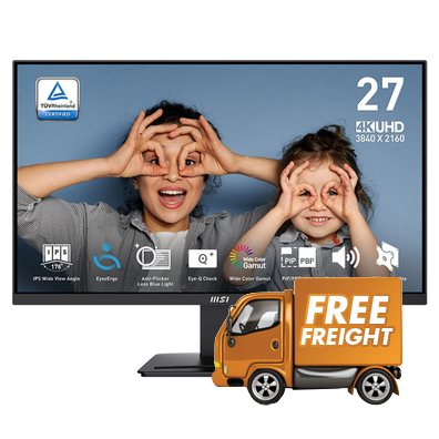 27 MSI PRO MP273U 4K UHD IPS Monitor with Speakers