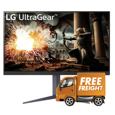 31.5 LG 32GS75Q-B UltraGear QHD 180Hz IPS Gaming Monitor