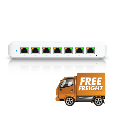 8-Port Ubiquiti USW-Ultra-210W Layer 2 Gigabit Switch with PoE