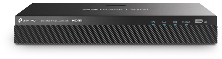 TP-Link VIGI NVR2016H-16MP 16 Channel PoE+ NVR | Computer Alliance