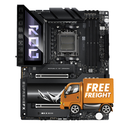 ASUS AM5 ATX ROG CROSSHAIR X870E HERO WIFI DDR5 Motherboard, *Redeem Bonus Game