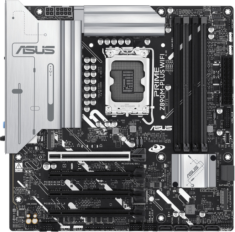 ASUS S1851 MicroATX PRIME Z890MPLUS WIFICSM DDR5 Motherboard CA