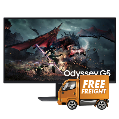32 Samsung Odyssey G50D QHD 180Hz IPS Gaming Monitor