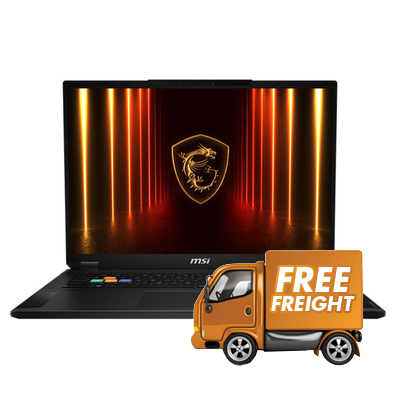 MSI Stealth A18 AI+ A3XWJG-014AU 18 Ryzen 9 AI 5090 64GB/2TB Gaming Laptop Win 11 Pro, *Redeem Bonus Game