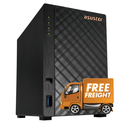 2 Bay Asustor DRIVESTOR 2 Lite 1Gb NAS Unit