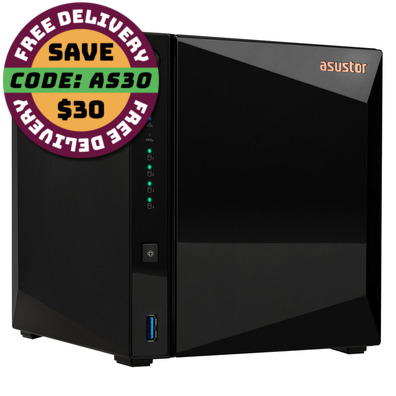 4 Bay Asustor DRIVESTOR 4 PRO Gen2 2.5Gb NAS Unit, *Use Code: AS30 at checkout