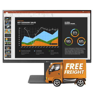 27 LG 27BR550Y-C IPS FHD 75Hz Monitor with Speakers