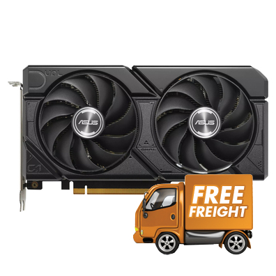 ASUS Radeon RX 7600 Dual OC 8GB EVO Graphics Card, Limit 1 per customer