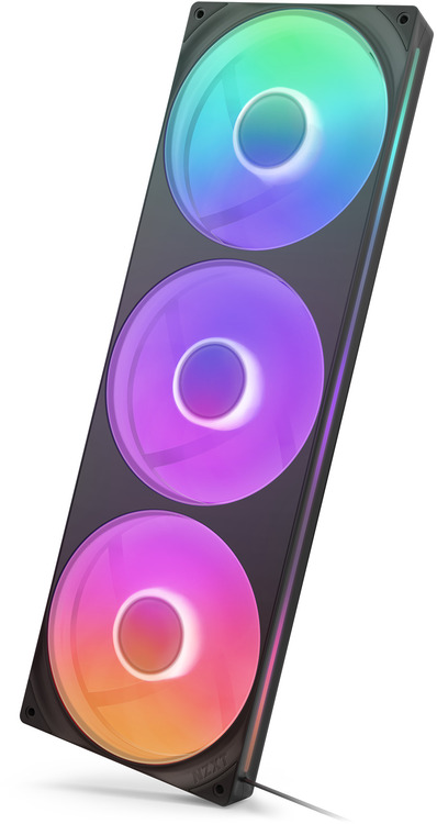 420mm NZXT F420RGB Single-Frame RGB Core Fan Black | Computer Alliance