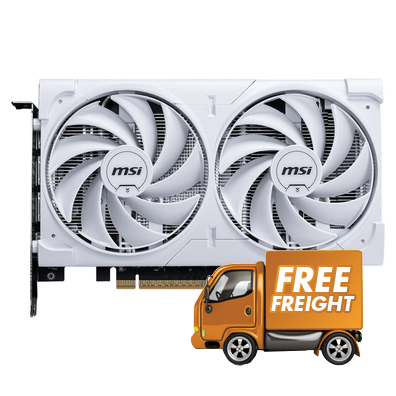 MSI GeForce RTX 5060 8G VENTUS 2X OC WHITE Graphics Card, Limit 1 per customer