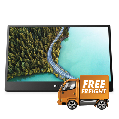 15.6 Philips 16B1P3320 FHD 60Hz Portable USB-C Monitor