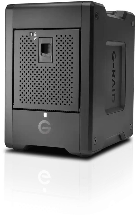 24TB WD G-RAID SHUTTLE 4 Portable 4-Bay RAID 0 External HDD | CA