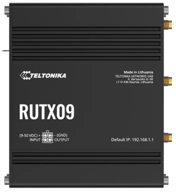 4 Port Teltonika RUTX09 Industrial 4G Dual SIM Gigabit Router | CA