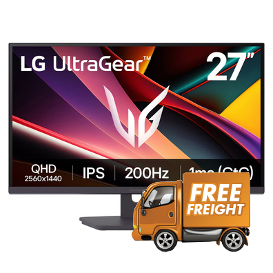 27 LG UltraGear G6 27G610A-B QHD 200Hz IPS Gaming Monitor Black