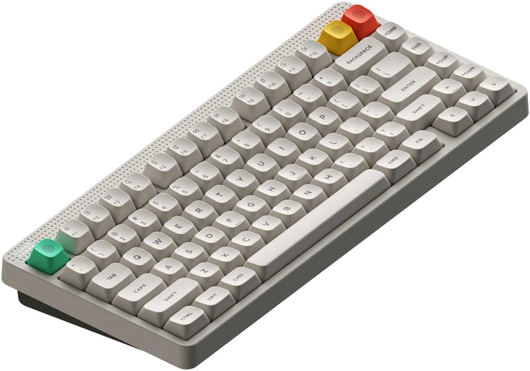 NuPhy Node75 High-Profile RGB Wireless Linear-Blush Mechanical