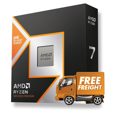 AMD AM5 Ryzen 7 9850X3D 8 Core 5.6GHz CPU, *REDEEM BONUS Game