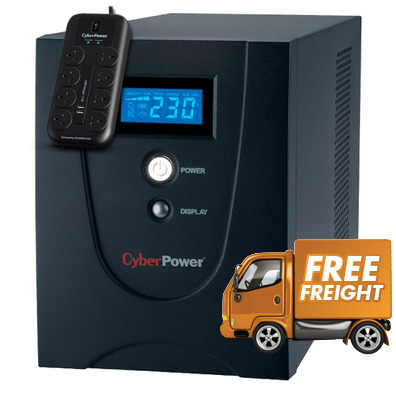 2200VA CyberPower Value2200ELCD Line Interactive UPS, *Bonus Cyberpower PowerBoard
