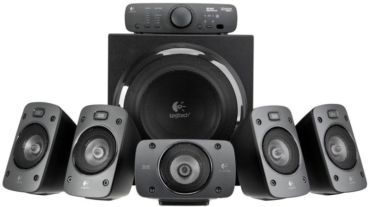 logitech z906 thx 5.1 speaker system