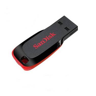 32GB Sandisk Cruzer Blade USB 2.0 Pen Drive PN SDCZ50-032G-B35