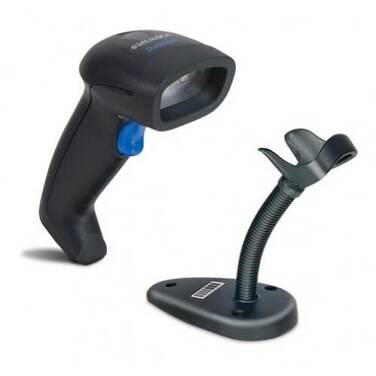 Datalogic QD2131-BKK1S Quickscan Barcode Scanner with USB Cable and Stand
