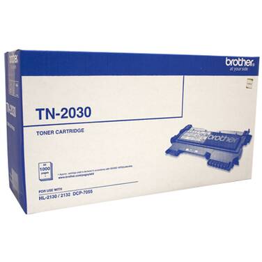Brother TN-2030 Black Toner Cartridge (1,000 Pages)