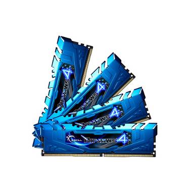 32GB DDR4 G.Skill F4-2400C15Q-32GRB (4x8G) 2400MHz Ripjaws 4 BLUE RAM