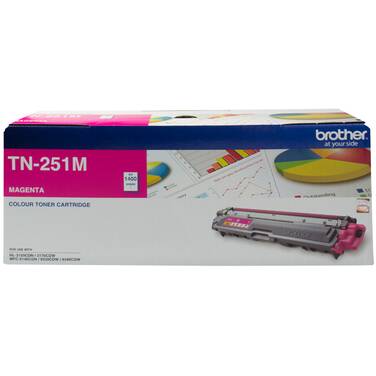 Brother TN-251M Magenta Toner Cartridge (1 400 Pages)