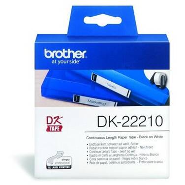Brother DK-22210 White Continuous Paper Tape