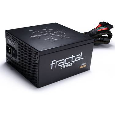750 Watt Fractal Design Edison M 80+ Gold Modular Power Supply PN FD-PSU-ED1B-750W