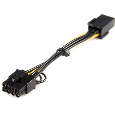 StarTech PCI Express 6 pin to 8 pin Power Adapter Cable