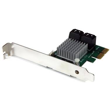 StarTech 4 Port PCI Express 2.0 SATA III 6Gbps RAID Controller Card with HyperDuo SSD Tiering