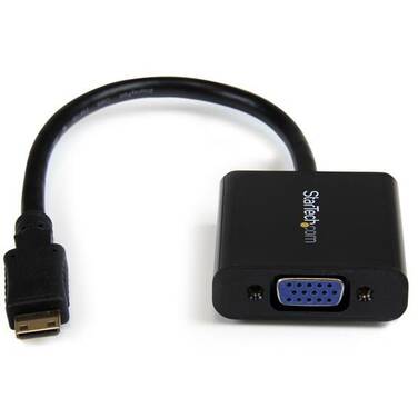 StarTech Mini HDMI to VGA Adapter Converter for Digital Still Camera / Video Camera - 1920x1080