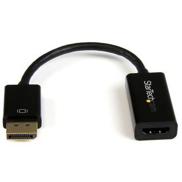StarTech DisplayPort to HDMI 4K Audio / Video Converter DP 1.2 to HDMI Active Adapter for Desktop / Laptop Computers 4K @ 30 Hz