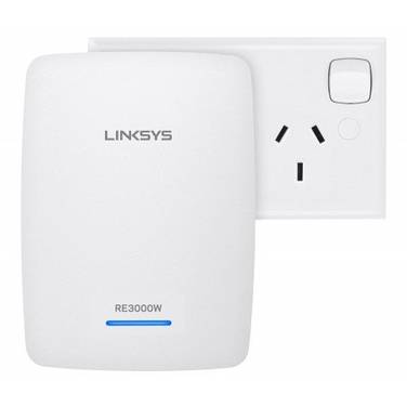 LINKSYS WIRELESS-N300  RANGE EXTENDER, ETH(1),1YR WTY